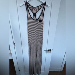Striped Racerback Knit Dress